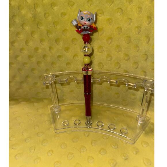 Doorables Handmade Beaded Pens READ DESCRIPTION - Picture 7 of 7